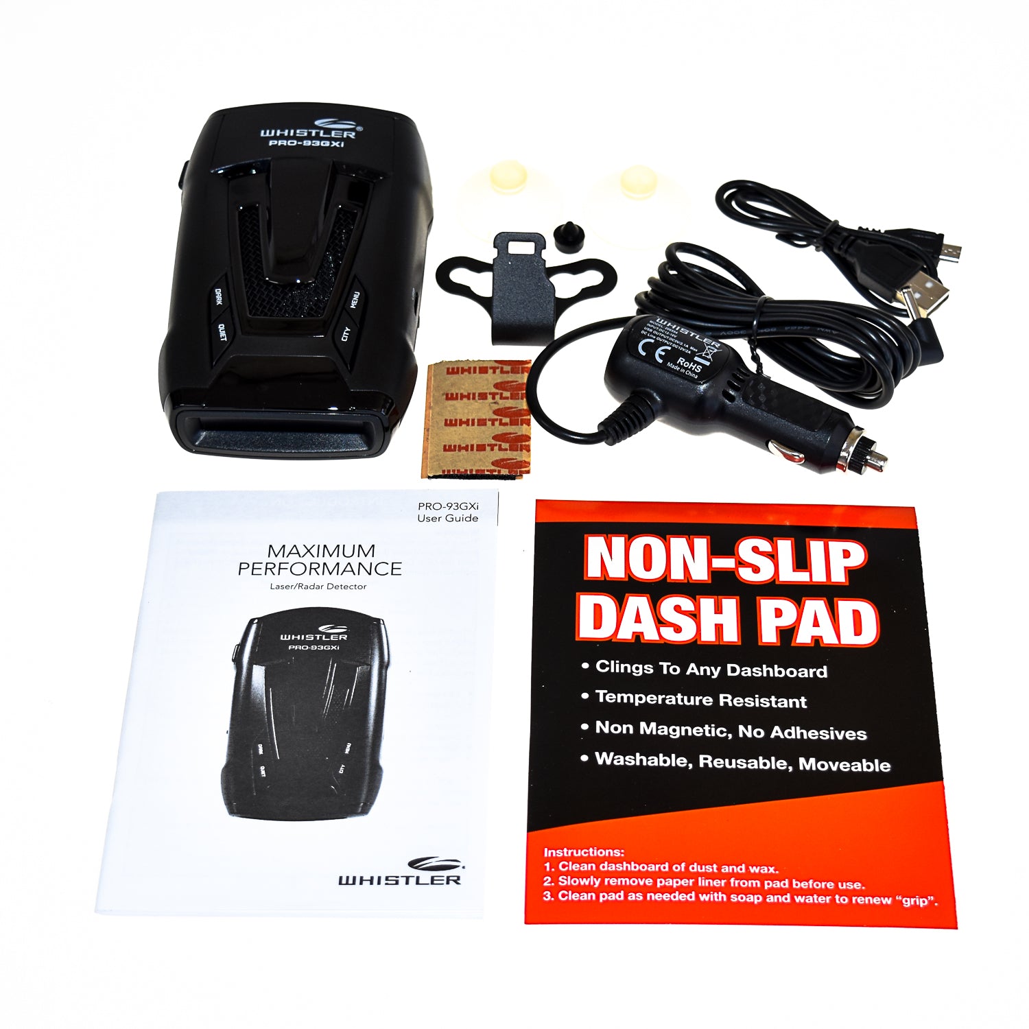 Whistler PRO93GXI Radar Detector