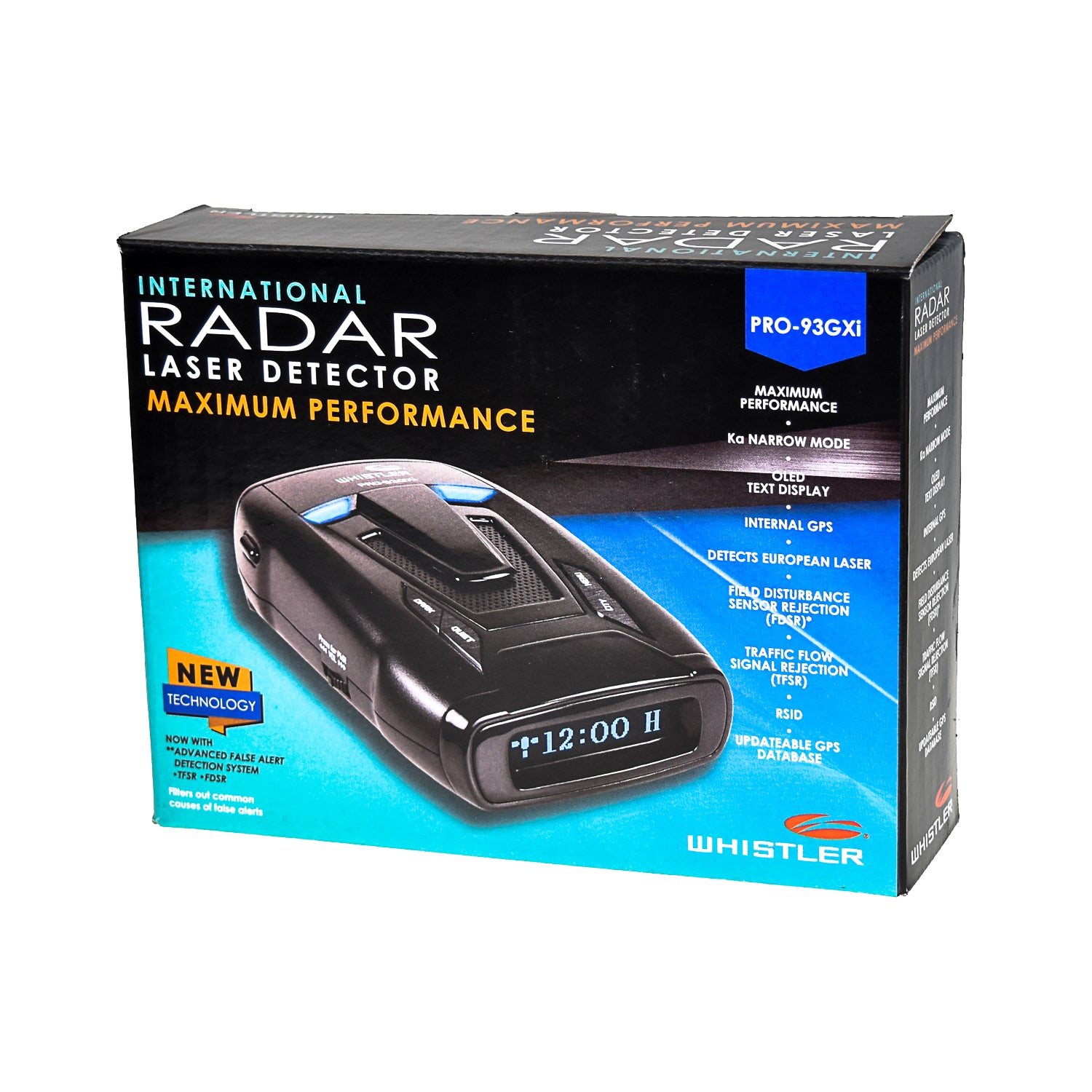 Whistler PRO93GXI Radar Detector