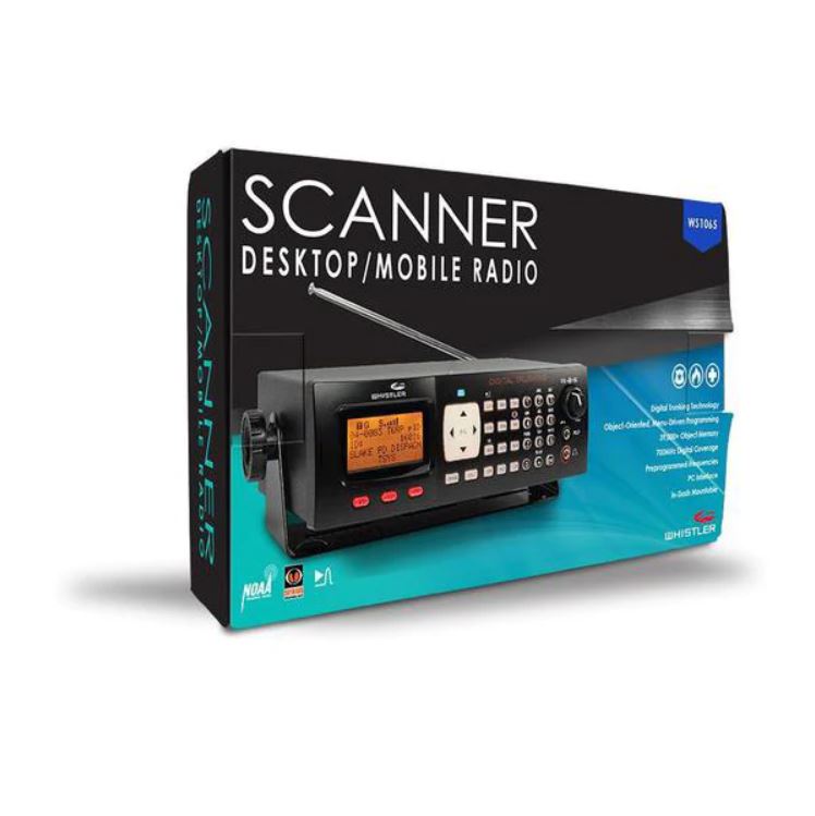 Whistler WS1065 Digital Desktop Mobile Radio Scanner - 5
